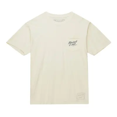 T-shirt Mitchell & Ness Branded M&N Graphic Pocket Tee cream