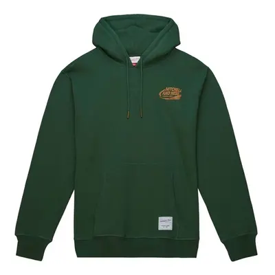 Mitchell & Ness sweatshirt Branded M&N Essential Graphic Logo Hoodie dark green