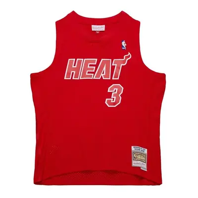 Mitchell & Ness Miami Heat #3 Dwyane Wade Swingman Jersey scarlet