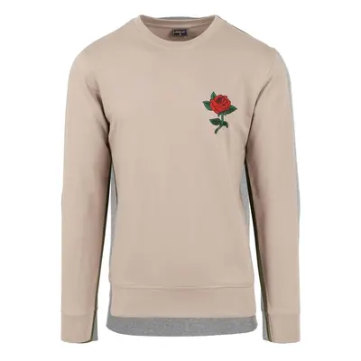 Mr. Tee Rose Crewneck darksand