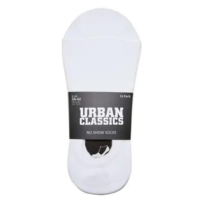 Urban Classics No Show Socks 10-Pack white