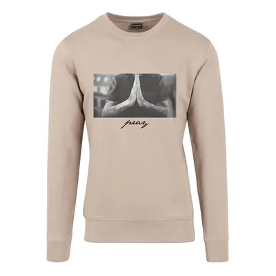 Mr. Tee Pray Crewneck darksand