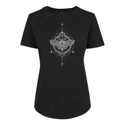 Mr. Tee Ladies Moth Fit Tee black