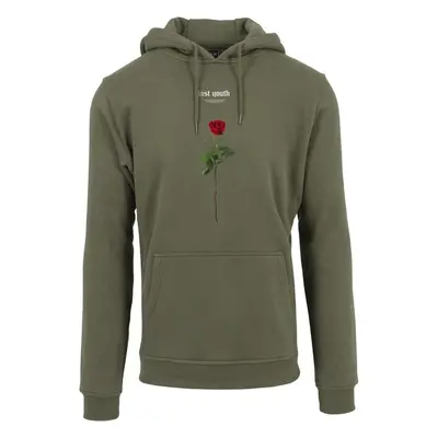 Mr. Tee Lost Youth Rose Hoody olive