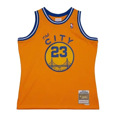 Mitchell & Ness Golden State Warriors #23 Jason Richardson Swingman Jersey yellow