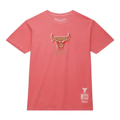 Mitchell & Ness T-shirt Chicago Bulls Golden Hour Glaze SS Tee red