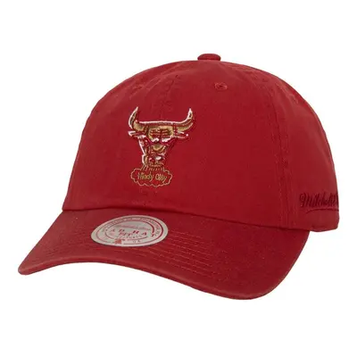 Mitchell & Ness strapback Chicago Bulls Golden Hour Glaze Strapback red