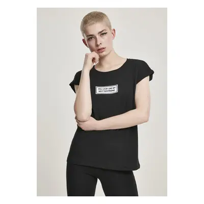 Mr. Tee Ladies Next Boyfriend Tee black