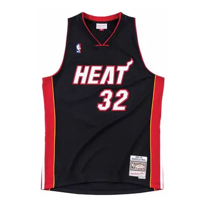 Mitchell & Ness Miami Heat #32 Shaquille O'Neal Swingman Road Jersey black