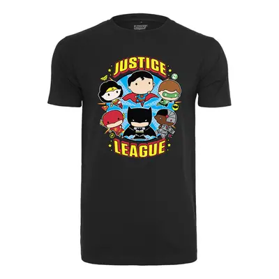 Mr. Tee Justice League Comic Crew Fit Tee black