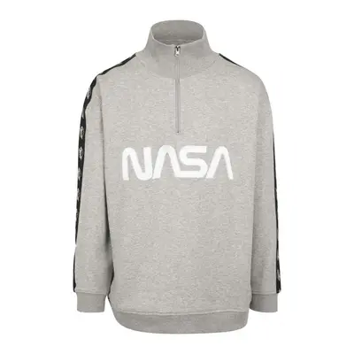 Mr. Tee NASA Wormlogo Troyer Astronaut heather grey