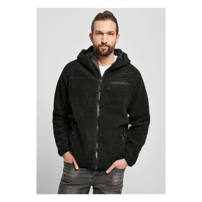 Brandit Teddyfleece Worker Jacket black/grey