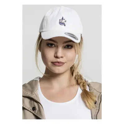 Mr. Tee Unicorn Dad Cap white