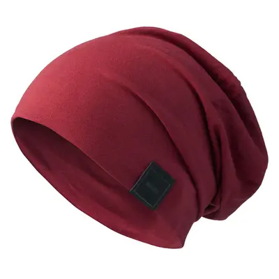 Urban Classics Jersey Beanie maroon