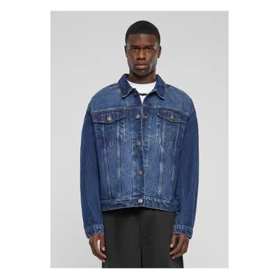 Urban Classics Heavy Ounce Boxy Denim Jacket new mid blue washed