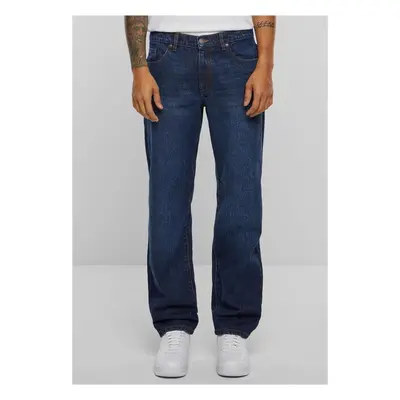 Urban Classics Heavy Ounce Straight Fit Jeans new dark blue washed