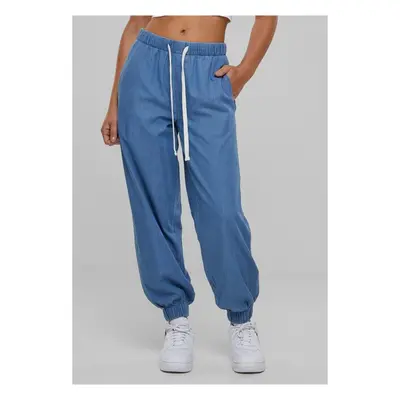 Urban Classics Ladies Light Denim Jogpants skyblue washed