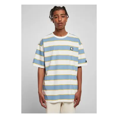 Starter Block Stripes Tee wht/hrznblu/clfrniyllw