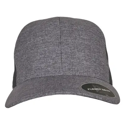 Urban Classics Flexfit Delta® Carbon Cap – 2 Tone melange blue/melange charcoal