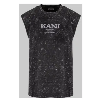 T-shirt Karl Kani Retro Washed Sleeveless Tee anthracite