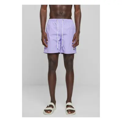 Urban Classics Block Swim Shorts lavender