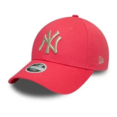 Női Sapka New Era 9Forty Womens NY Yankees Metallic hot pink cap