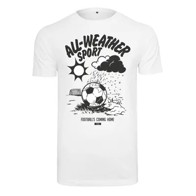 Mr. Tee Footballs Coming Home All Weather Sports Tee white