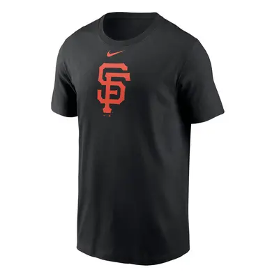 Nike T-shirt Men's Fuse Large Logo Cotton Tee San Francisco Giants black