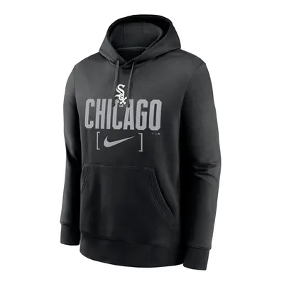 Nike Sweatshirt Men's MLB Club Slack Fleece Hood Chicago White Sox black