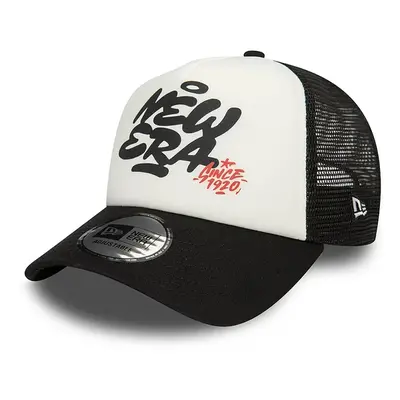 Gyerek Sapka New Era Graffiti Black A-Frame Trucker Cap