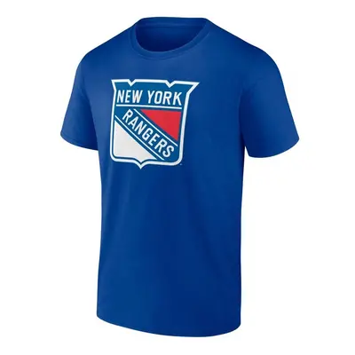 Fanatics Men's Value Essentials Tee New York Rangers blue chip