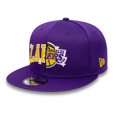 sapka New Era 9Fifty Half Stitch LA Lakers Purple Snapback Cap Snapback Cap