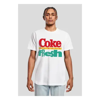 Mr. Tee Coca Cola 90's Logo white