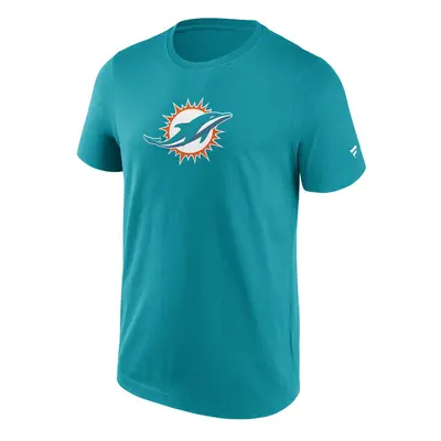 Fanatics Primary Logo Graphic Tee Miami Dolphins new aqua