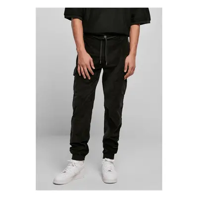 Urban Classics Corduroy Cargo Jogging Pants black