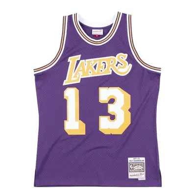 Mitchell & Ness Los Angeles Lakers #13 Wili Chamberlain Swingman Jersey purple