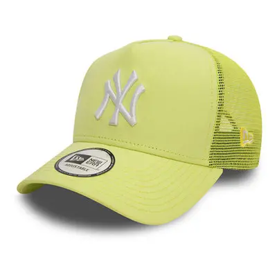 sapka New Era 9Forty E-Frame League Essential NY Yankees Pastel Green Adjustable trucker cap