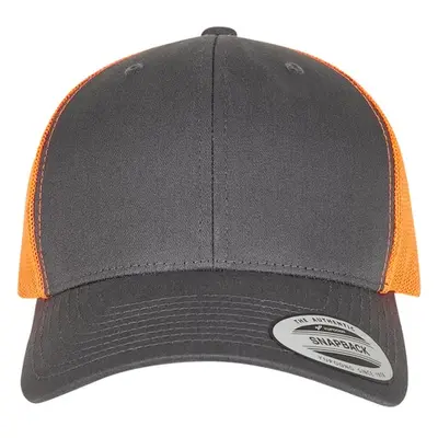 Urban Classics Retro Trucker 2-Tone charcoal/neon orange