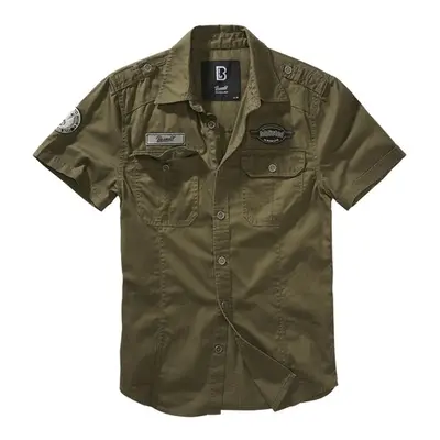 Brandit Luis Vintage Shirt Short Sleeve olive