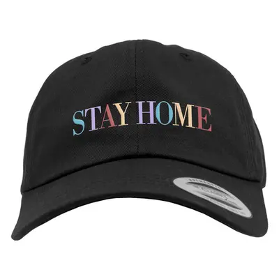 Mr. Tee Stay Home EMB Dad Cap black