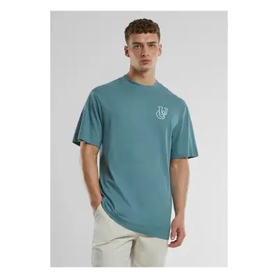 Urban Classics UC Shiny Logo Tall Tee dusty blue