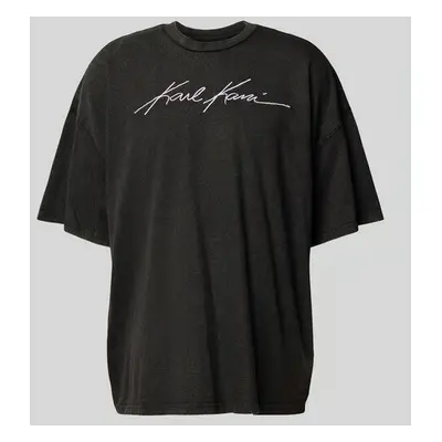 Karl Kani T-shirt Autograph Washed Boxy Tee black