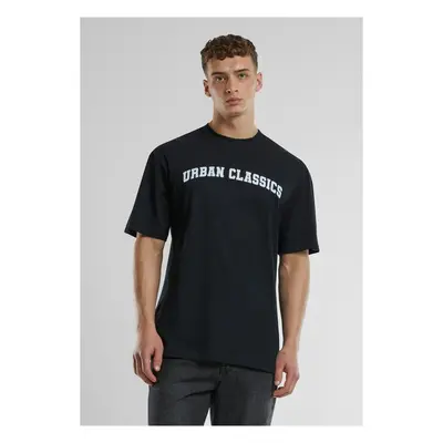 Urban Classics UC College Logo Tall Tee black