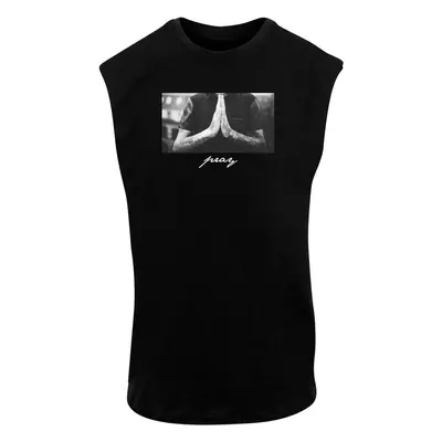 Mr. Tee Pray Sleeveless Tee black