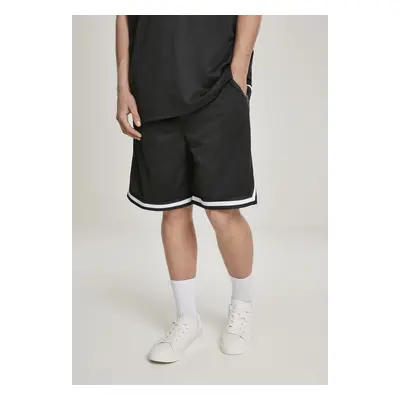 Urban Classics Premium Stripes Mesh Shorts black