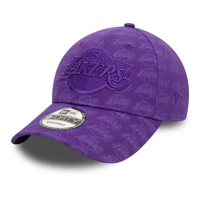 Sapka New Era 9FORTY Team Monogram NBA LA LAkers Purple cap