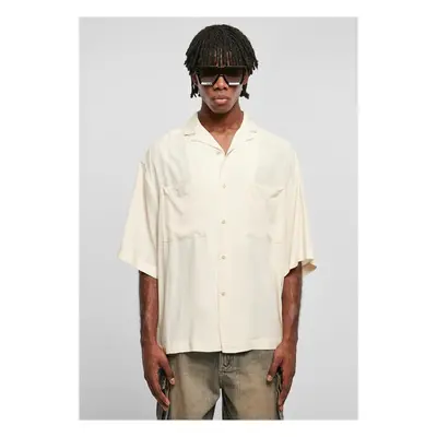 Urban Classics Oversized Resort Shirt whitesand