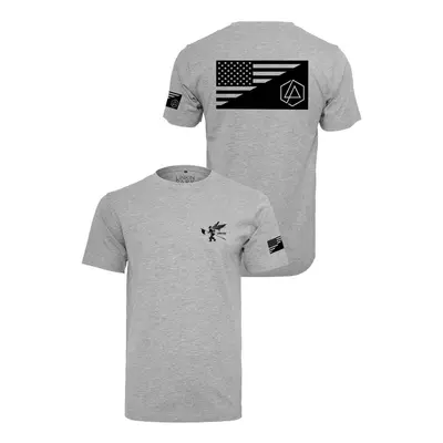 Mr. Tee Linkin Park Flag Tee heather grey