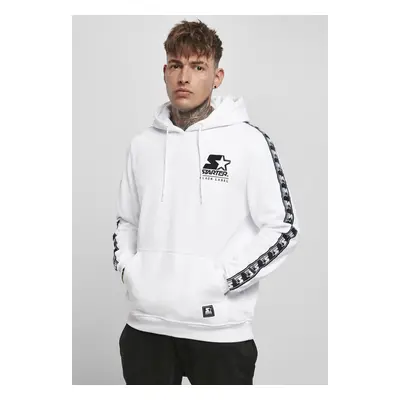 Starter Logo Taped Hoody white