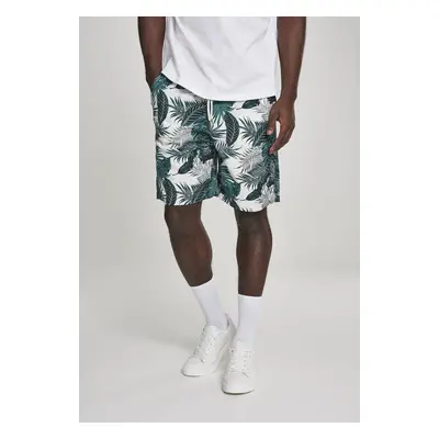 Urban Classics Pattern Resort Shorts palm leaves